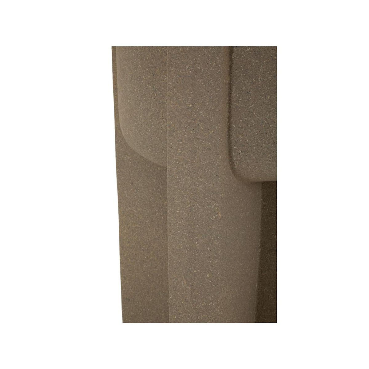 Paris Prix Cache-Pot Design  Moai  101cm Marron