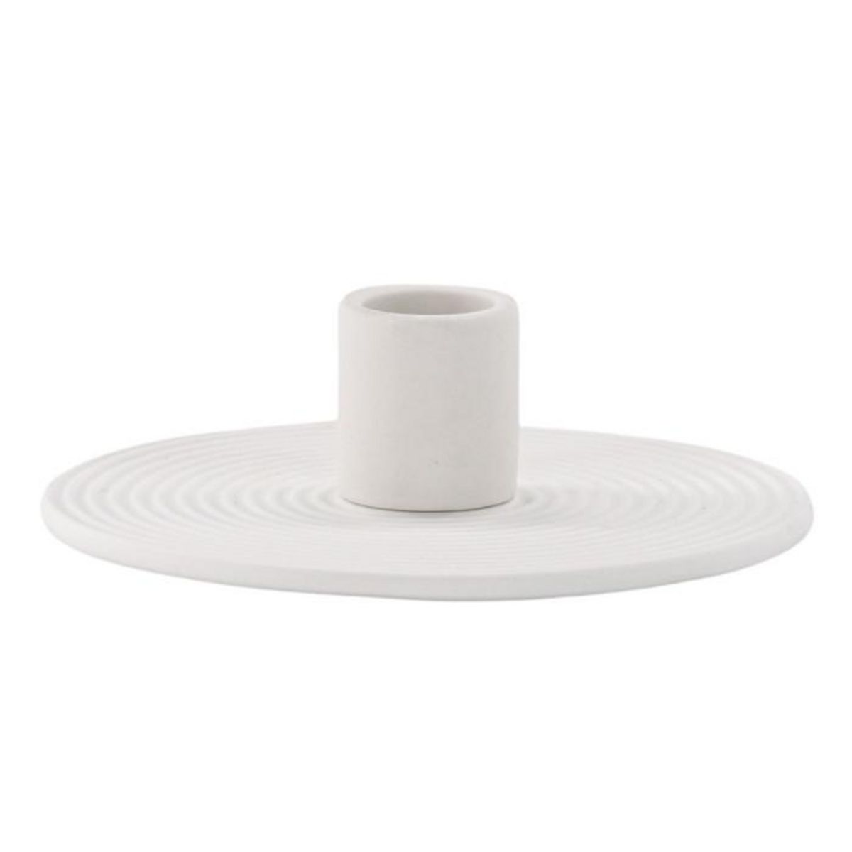 Paris Prix Bougeoir Design en Argile  Dian  12cm Blanc