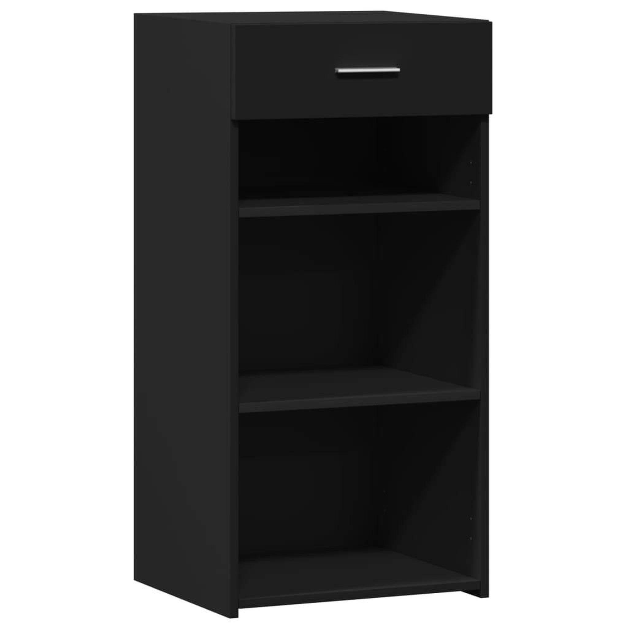 Voir la diapositive 2 : VIDAXL Buffet noir 45x42,5x93 cm bois d'ingenierie