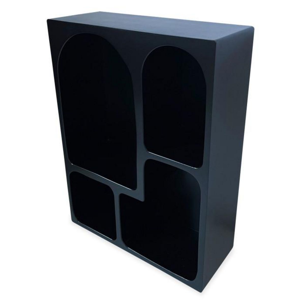 Paris Prix Étagère 4 Niches Arche  Kathrine  80cm Noir