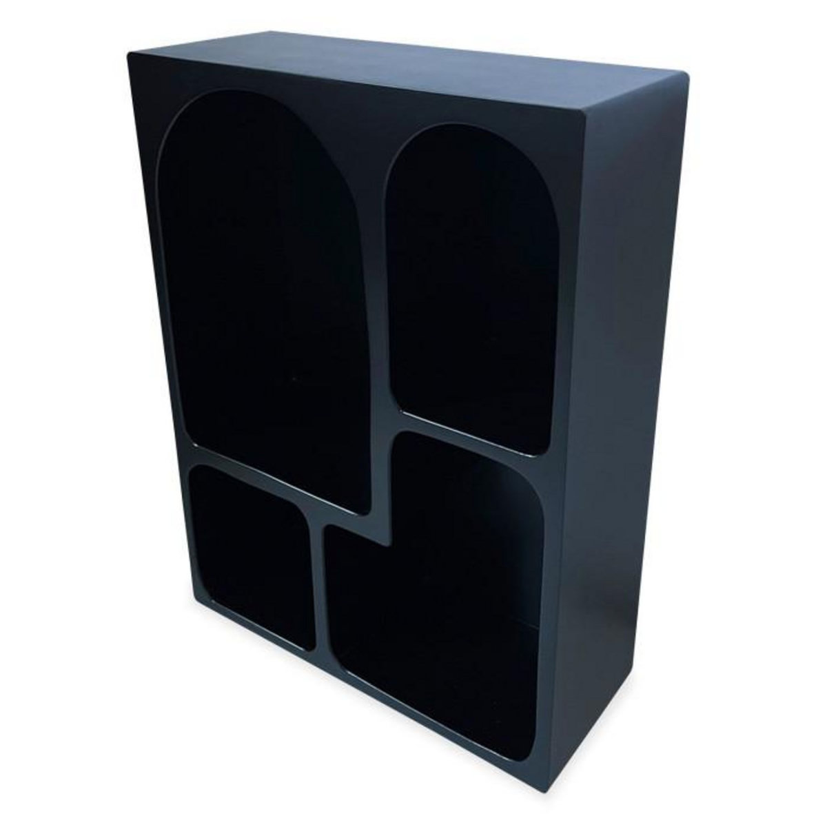 Paris Prix Étagère 4 Niches Arche  Kathrine  80cm Noir