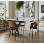 Voir la diapositive 2 : Habitat et Jardin Table à manger extensible en céramique 6 à 10 personnes  Silence  - Gris marbré