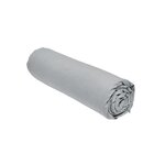 Today Drap housse TODAY Essential - 140 x 200+30 cm - 2 personnes - 100% Coton uni - Acier