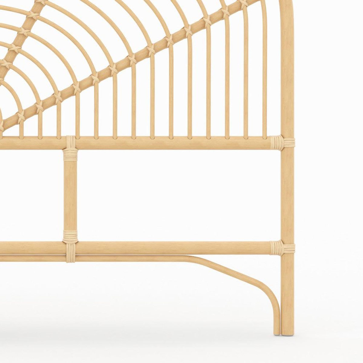 Rendez vous déco Tête de lit en rotin naturel 160 cm-Séléna