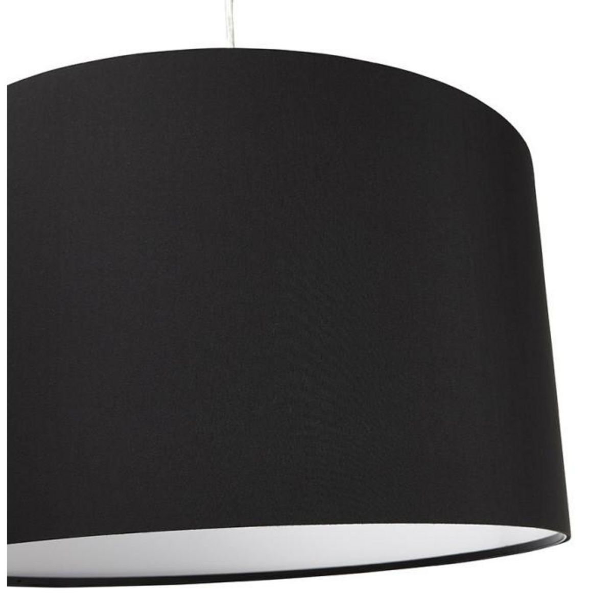 Paris Prix Lampe Suspension avec Abat-Jour  Fidelio  50cm Noir