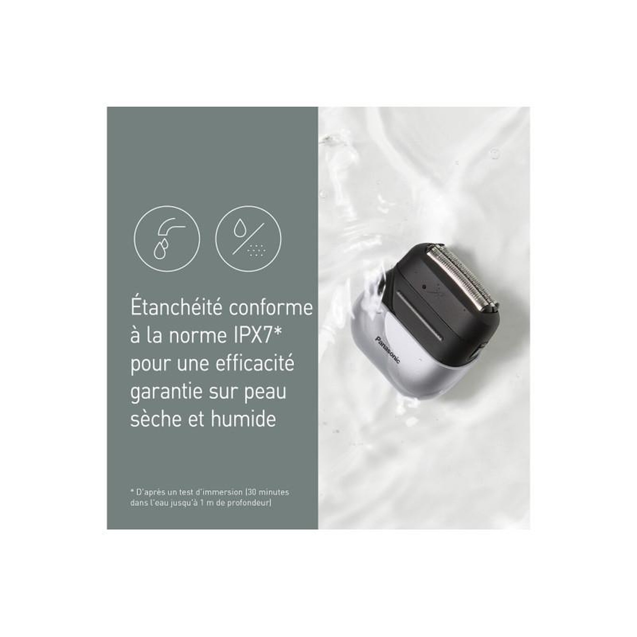 Voir la diapositive 6 : PANASONIC Rasoir électrique es-cm3bks503 3 lames