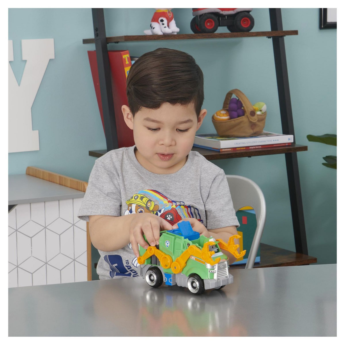 SPIN MASTER Véhicule et Figurine Rocky La Pat' Patrouille - Le Film