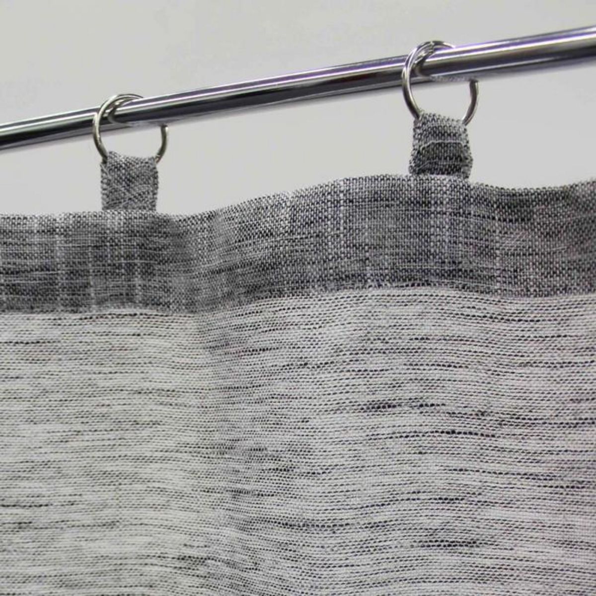 Paris Prix Paire de Voilages  Milza  60x160cm Anthracite