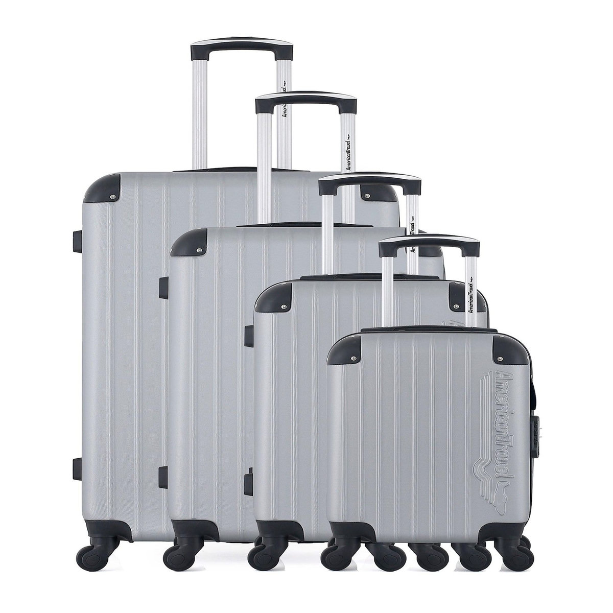AMERICAN TRAVEL AMERICAN TRAVEL - Set de 4 Valises BUDAPEST-M 75 cm 4 Roues