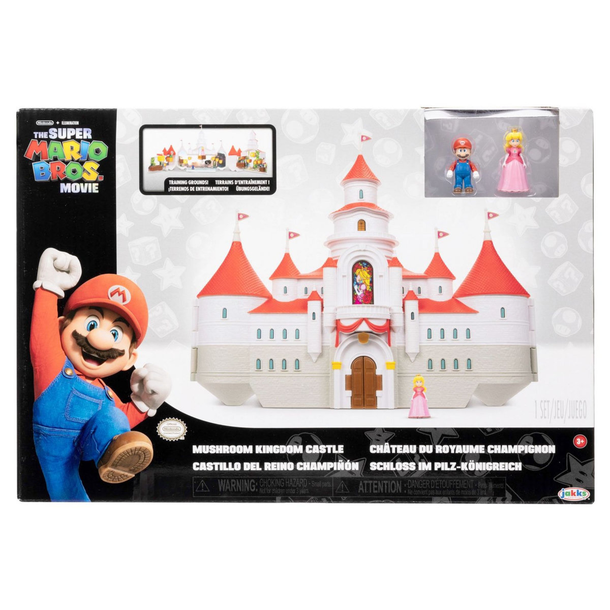 JAKKS PACIFIC Coffret Deluxe Peach - Super Mario Le Film
