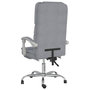 Voir la diapositive 5 : VIDAXL Fauteuil de massage inclinable de bureau Gris clair Tissu