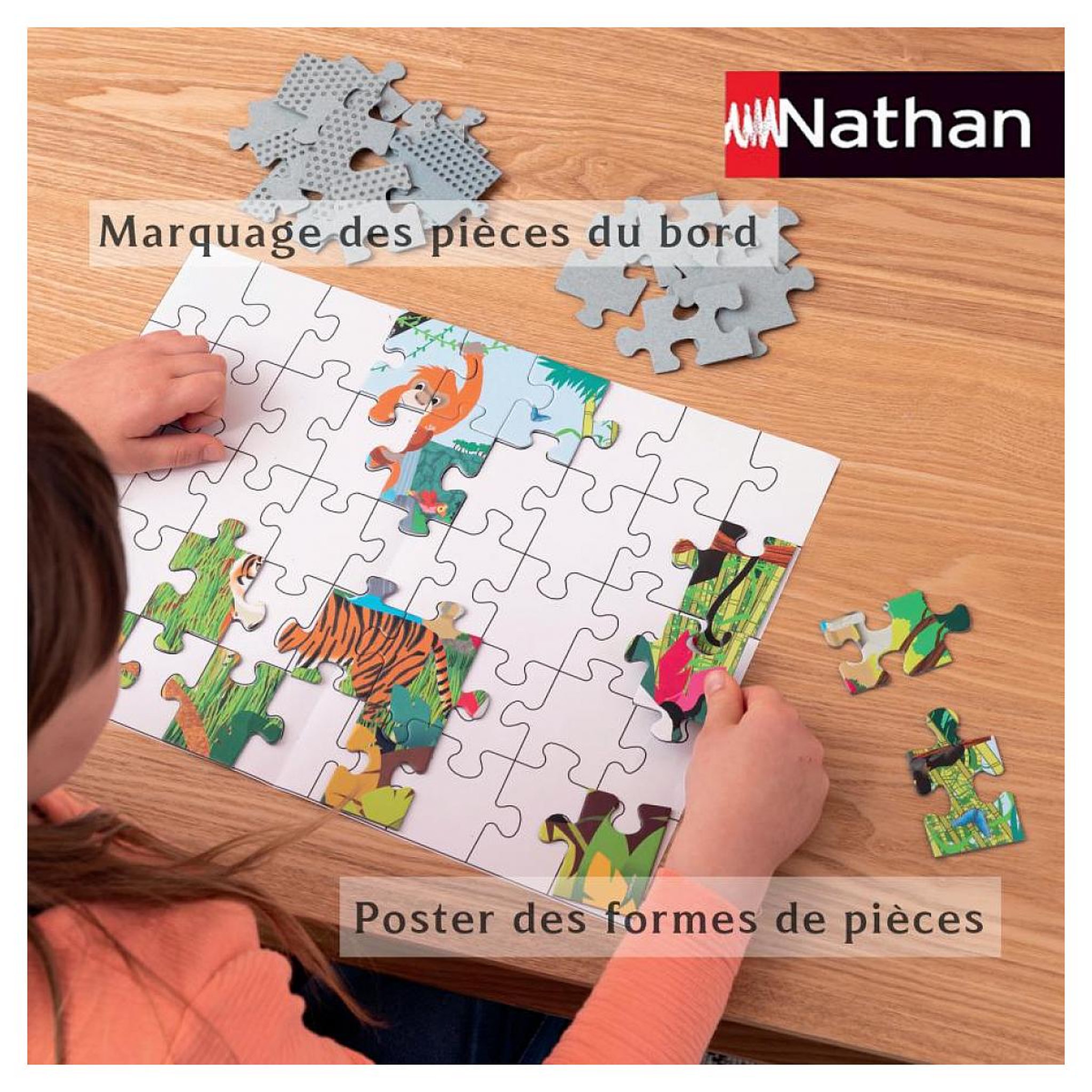 Voir la diapositive 4 : Nathan Puzzle 45 p - apres-midi en famille /  bluey