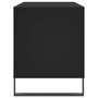 Voir la diapositive 5 : VIDAXL Armoire a disques noir 100x38x48 cm bois d'ingenierie