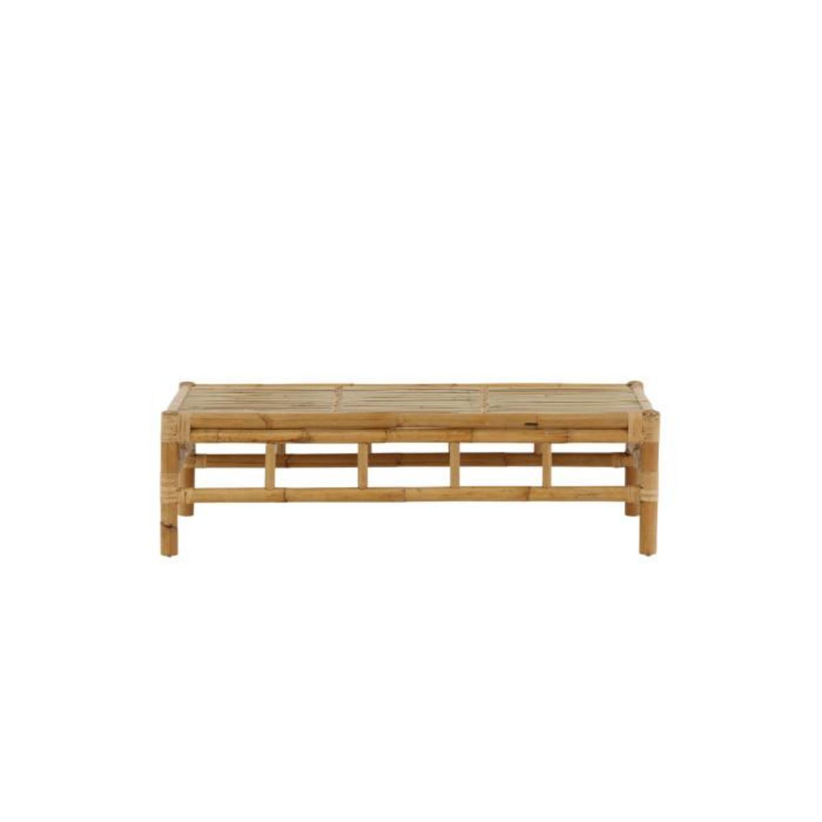 Paris Prix Table Basse de Jardin  Cane  120cm Naturel