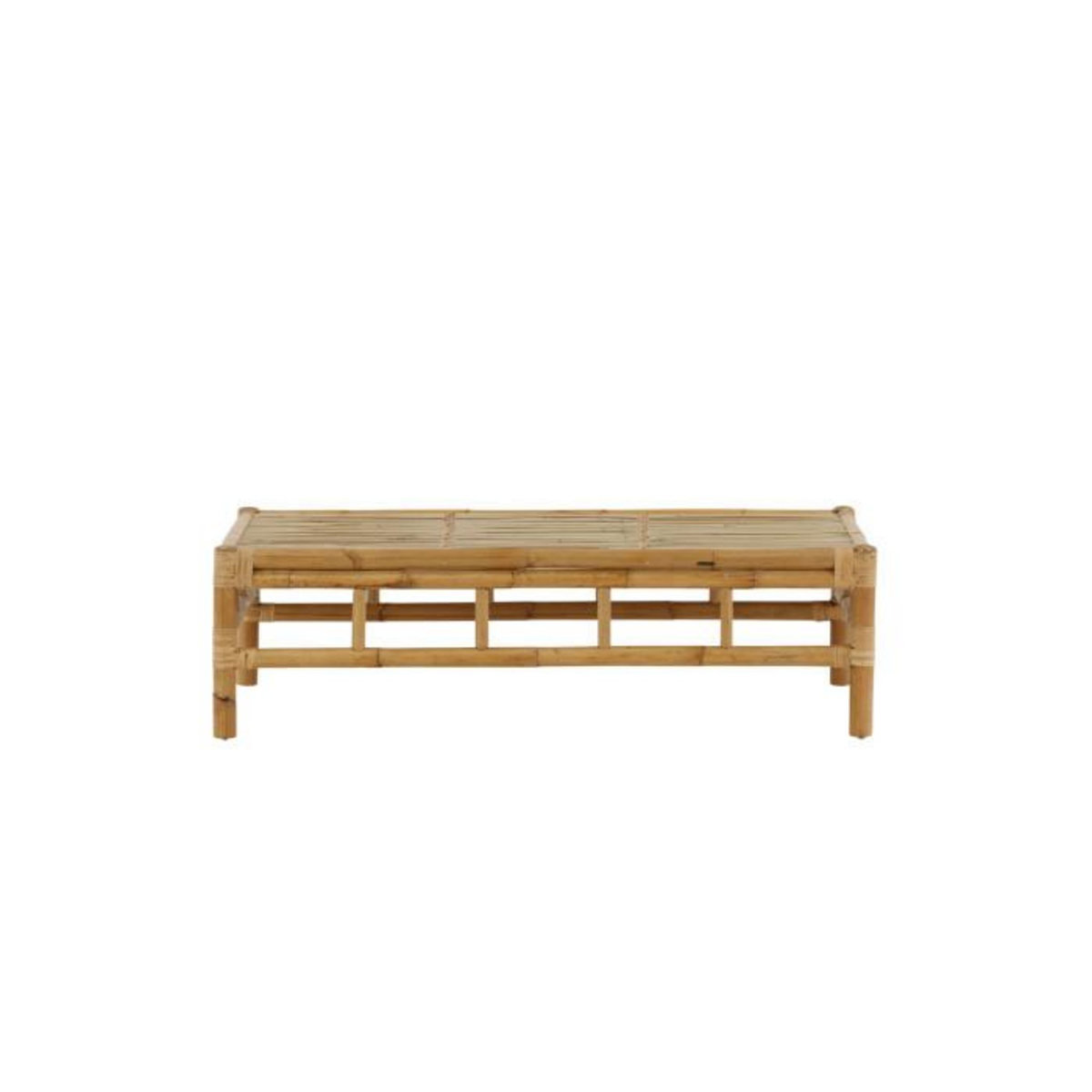 Paris Prix Table Basse de Jardin  Cane  120cm Naturel