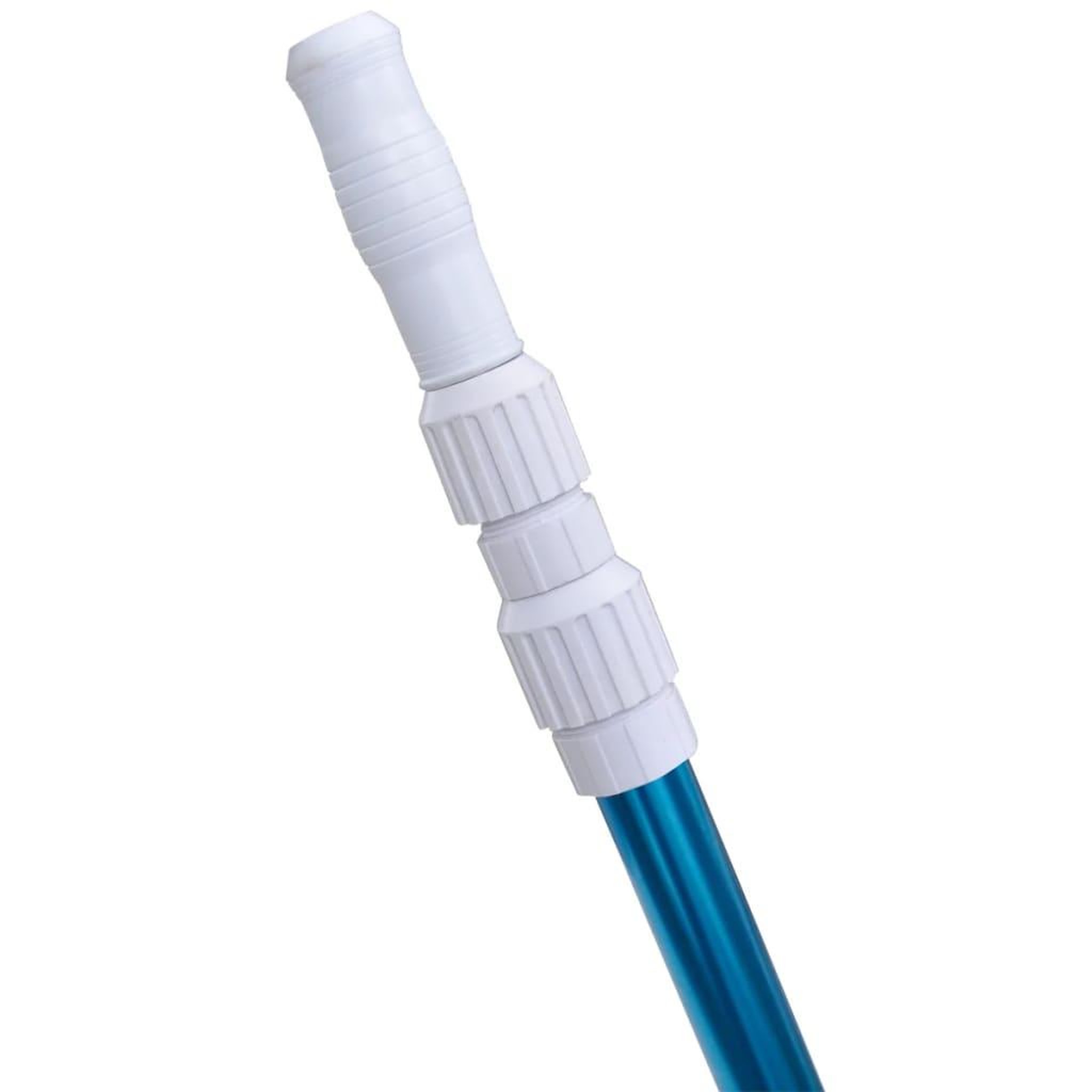 Voir la diapositive 2 : VIDAXL Manche/pole telescopique piscine aluminium 1,2 - 3,6 m