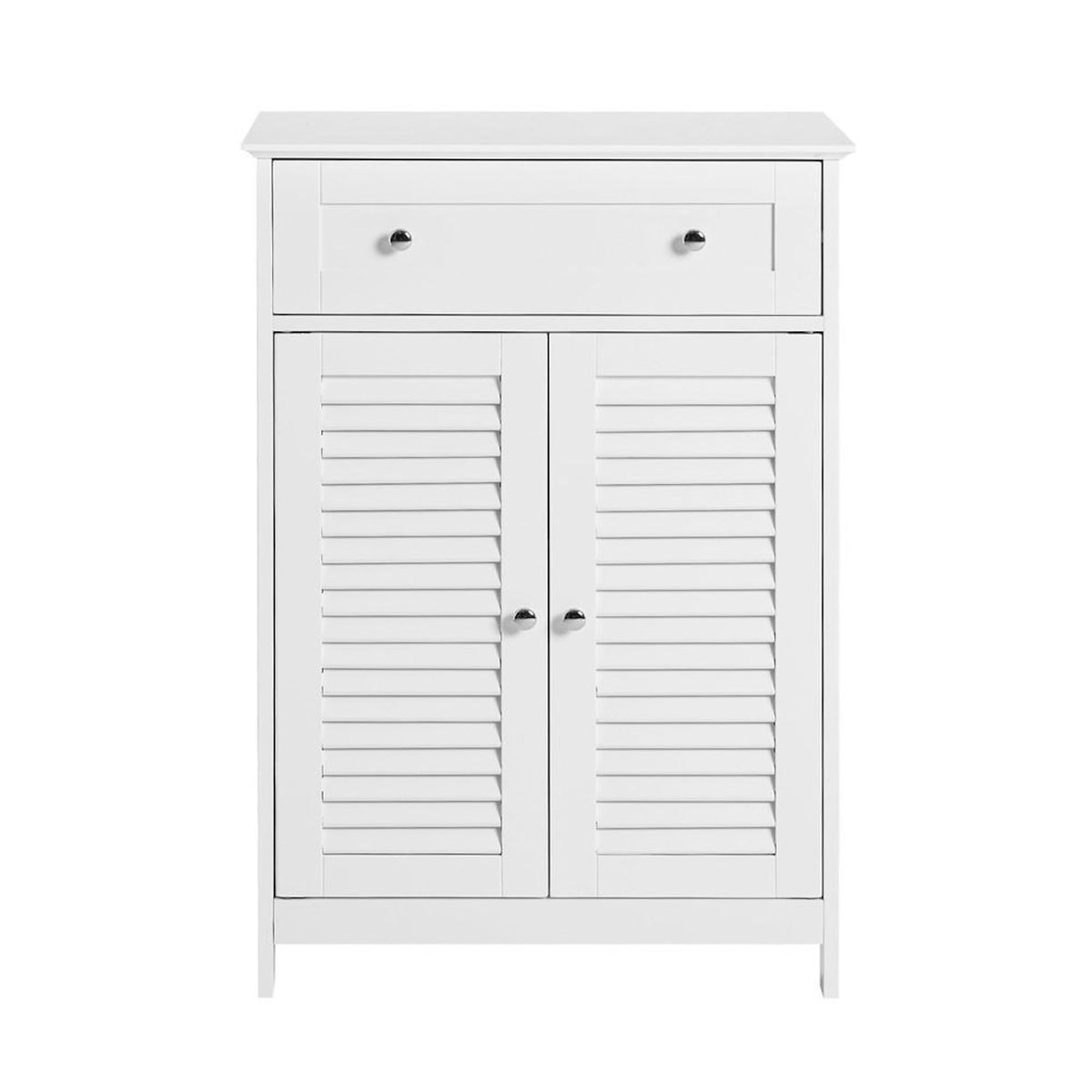 SOBUY SoBuy - Meuble de salle de bain bas avec un tiroir - Fonctionnel - FRG238