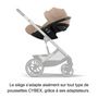 Voir la diapositive 3 : CYBEX Siege Auto  bébé Cloud G i-Size Plus - Almond Beige - CYBEX