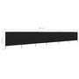 Voir la diapositive 6 : VIDAXL Paravent 6 panneaux Tissu 800 x 160 cm Noir
