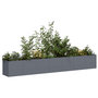 Voir la diapositive 1 : VIDAXL Jardiniere anthracite 280x40x40 cm acier lamine a froid