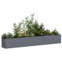 Voir la diapositive 1 : VIDAXL Jardiniere anthracite 280x40x40 cm acier lamine a froid