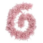 ATMOSPHERA Guirlande de Noël  Nouvelle Orléans  180cm Rose