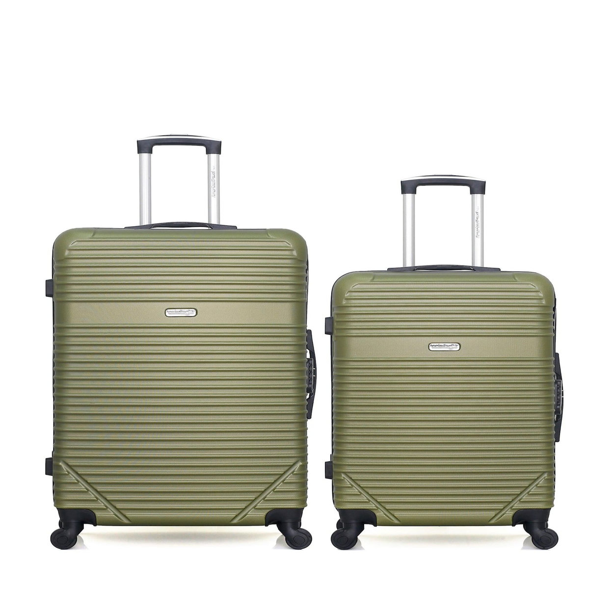 AMERICAN TRAVEL AMERICAN TRAVEL - Lot de 2 - Valise grand format et valise weekend MEMPHIS