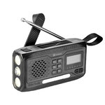 Sandberg Radio portable Sandberg Survivor Radio DAB All-in-1 4500, noir, DAB+ et FM