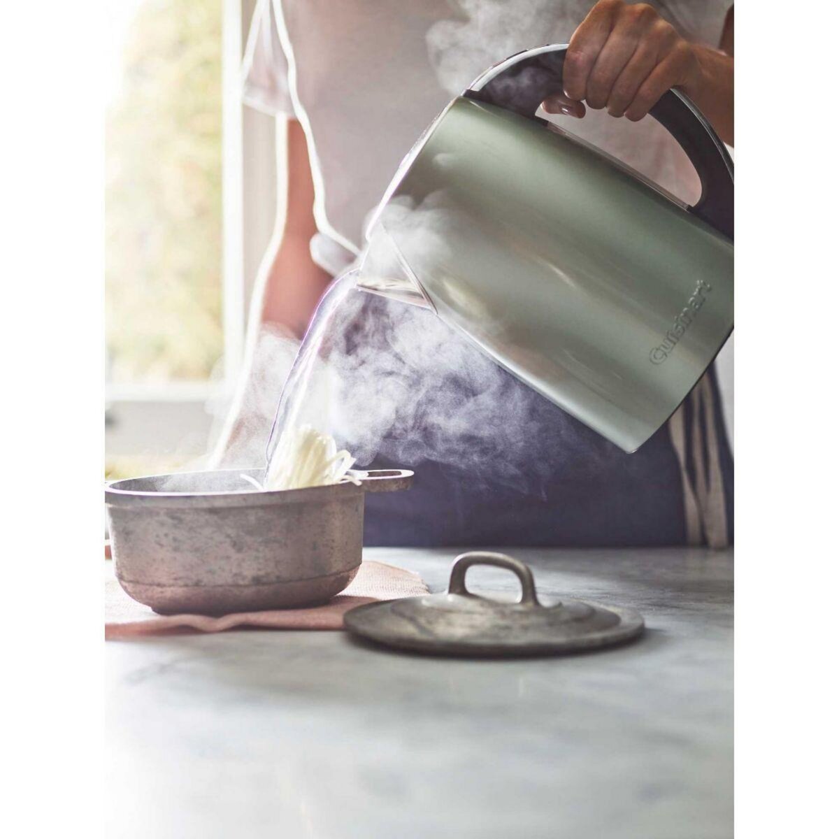 Cuisinart Bouilloire à température réglable Pistache CPK17GE