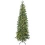 Voir la diapositive 1 : HOMCOM Sapin de Noël artificiel LED x 300 blanc chaud 8 modes H.210 cm 826 branches support vert