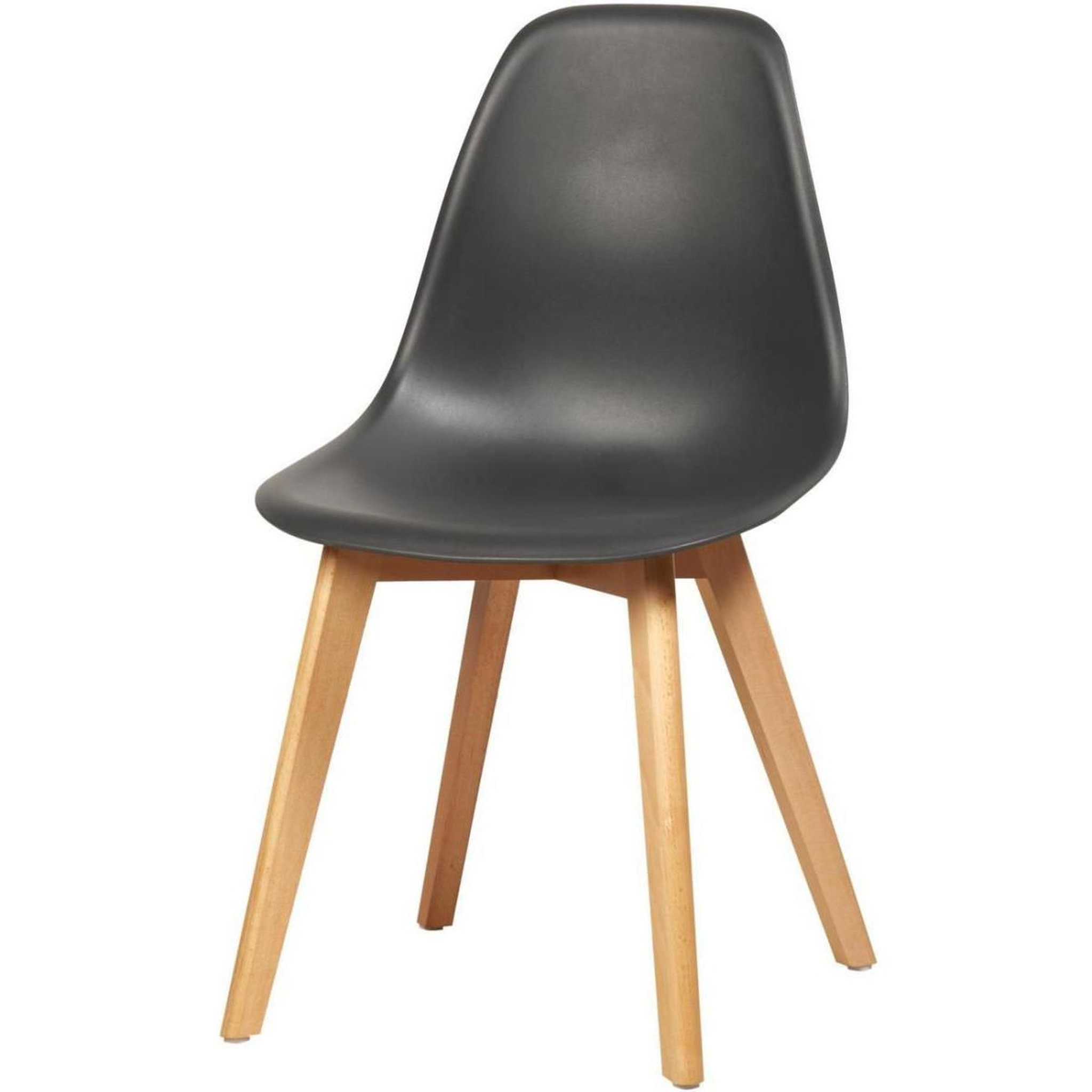 Voir la diapositive 3 : Paris Prix Lot de 4 chaises scandinaves  pesuo  82cm noir