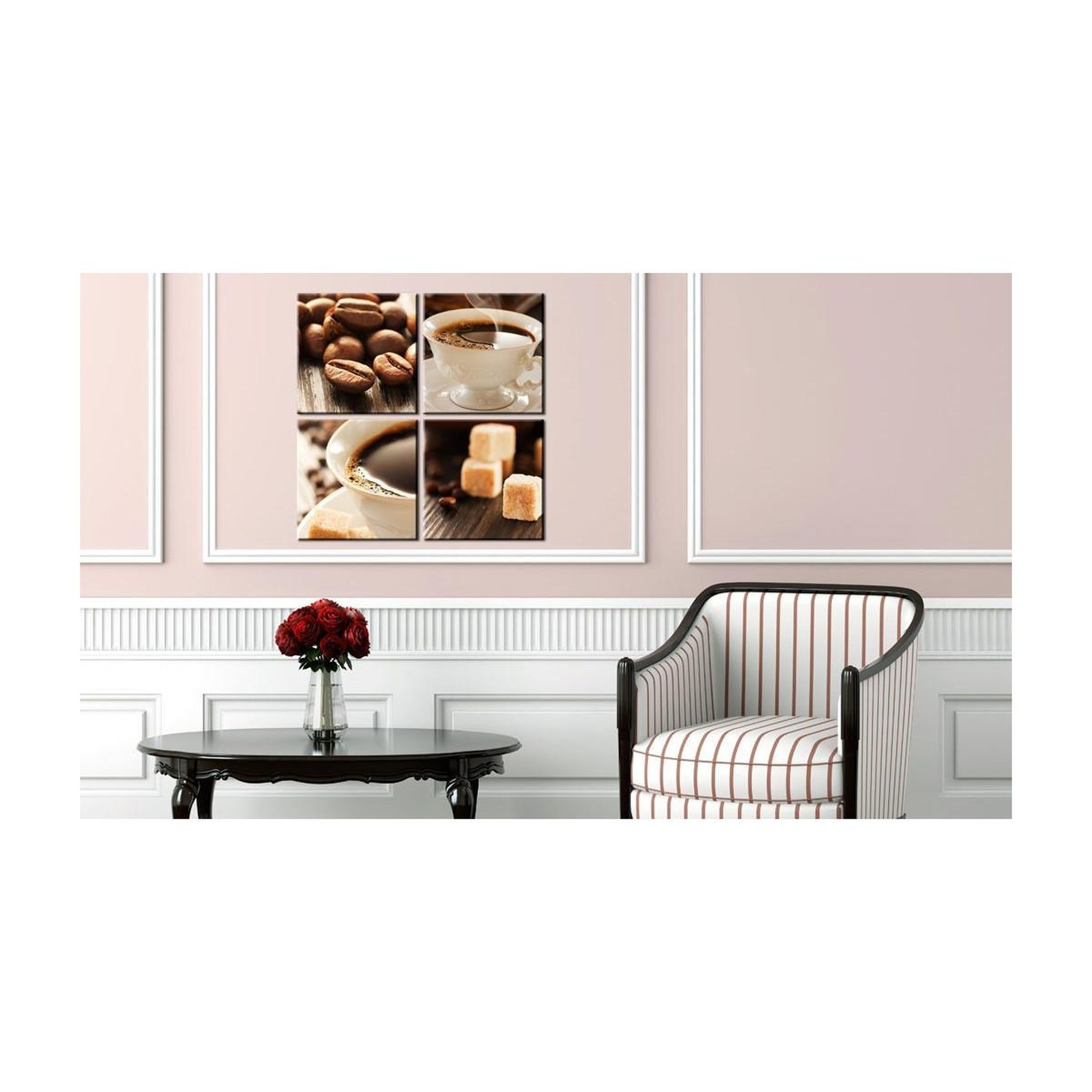 Voir la diapositive 2 : Paris Prix Tableau Imprimé  Tasse de Café
