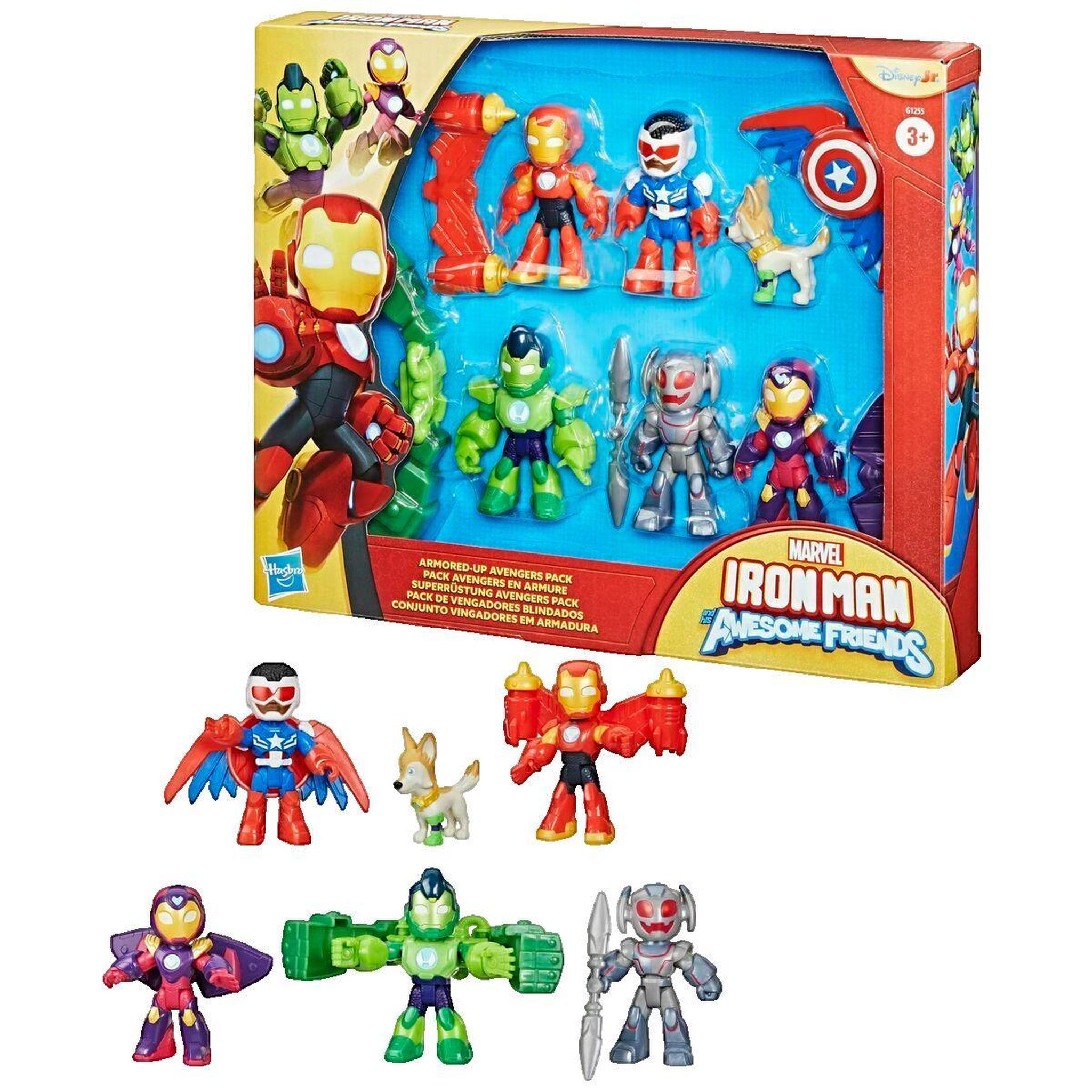Voir la diapositive 2 : HASBRO Figurines Hasbro Marvel multicolore