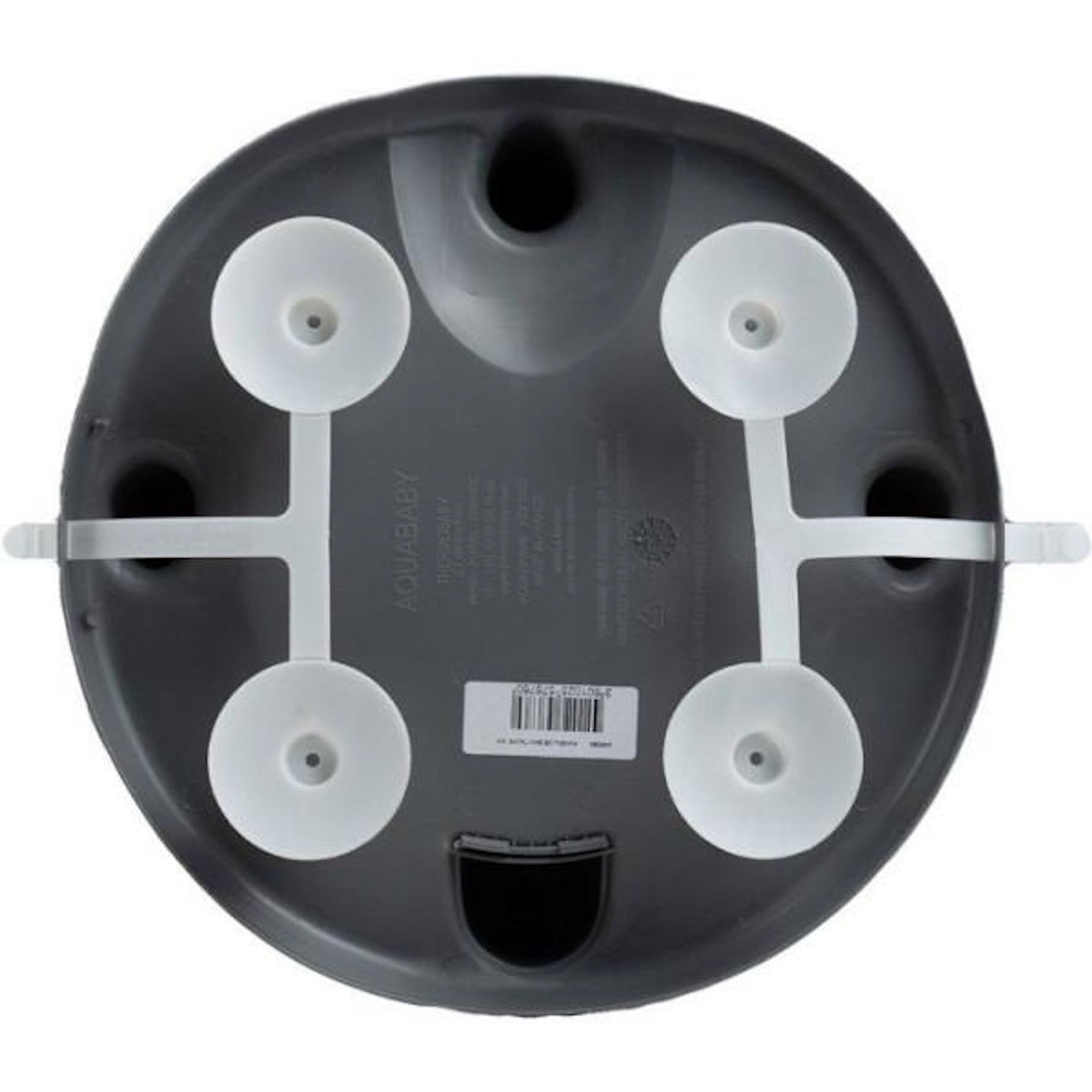 THERMOBABY Transat - Anneau  de bain - THERMOBABY - AQUABABY - De 7 a 16 mois - 3 jeux éducatifs - Gris taupe