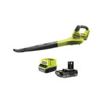 Ryobi Pack RYOBI Souffleur OBL1820S - 18V One+ - 1 Batterie 2.0Ah - 1 Chargeur rapide