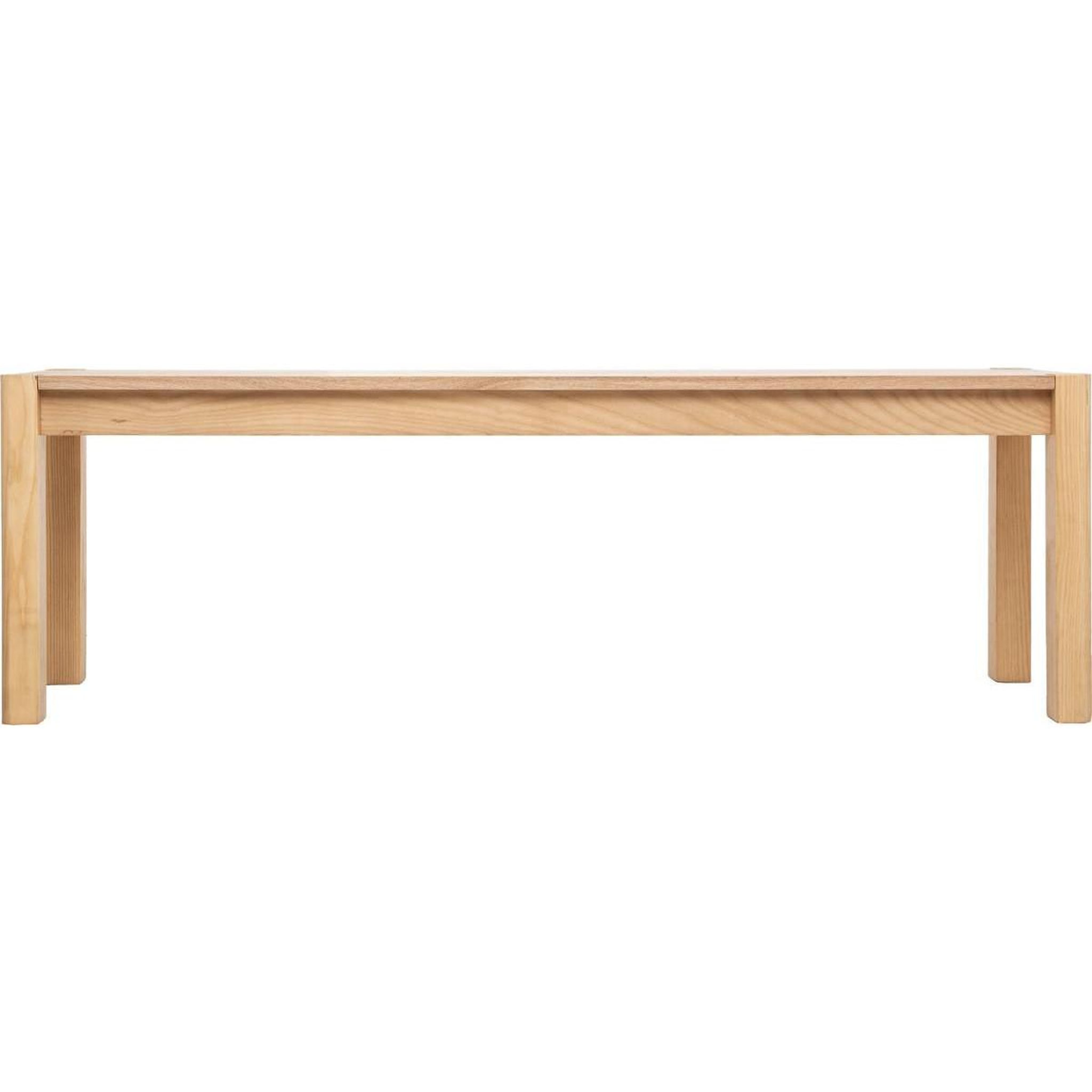 Voir la diapositive 2 : ATMOSPHERA Banc Design en Bois  Arty  140cm Naturel