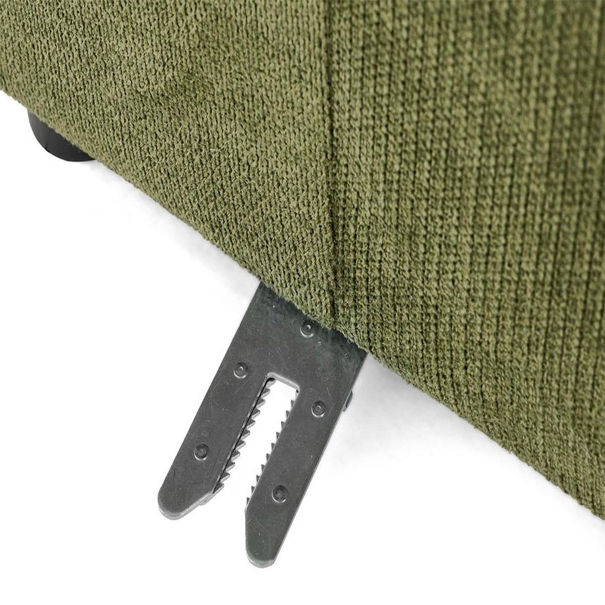 Voir la diapositive 3 : LISA DESIGN Debbie - module d'assise droit en tissu texturé