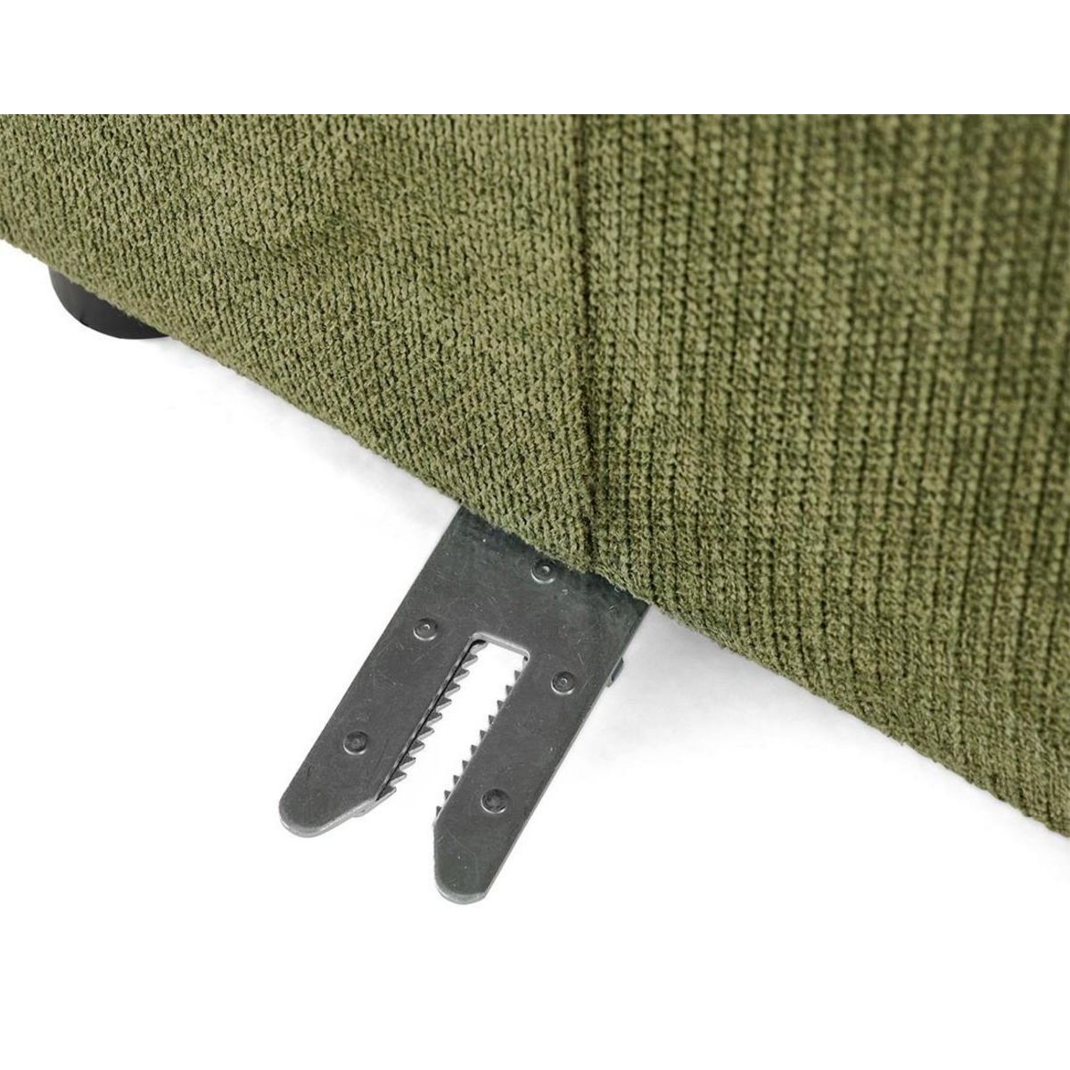 LISA DESIGN Debbie - module d'assise droit en tissu texturé