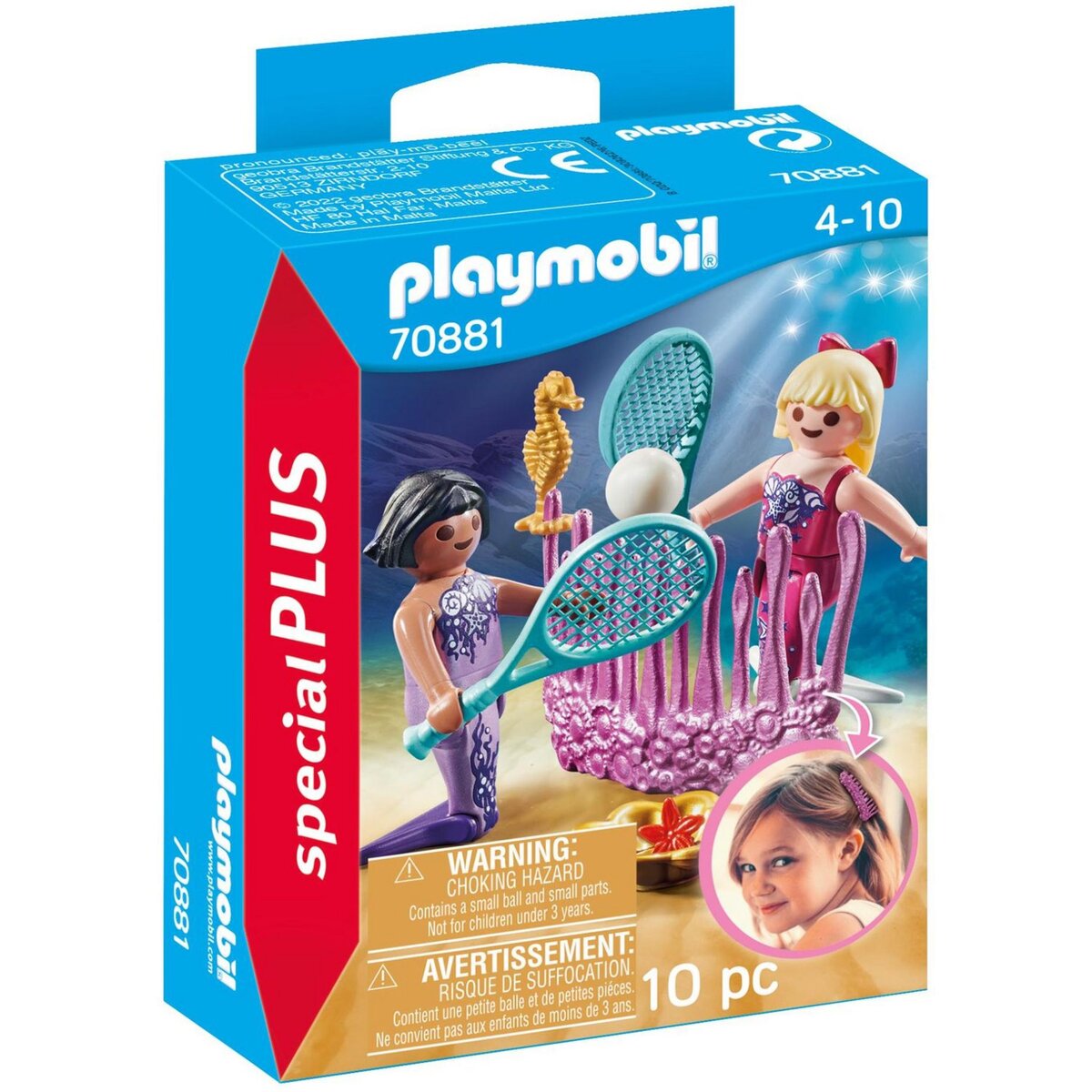 PLAYMOBIL 70881 - Special Plus Sirène et jeux