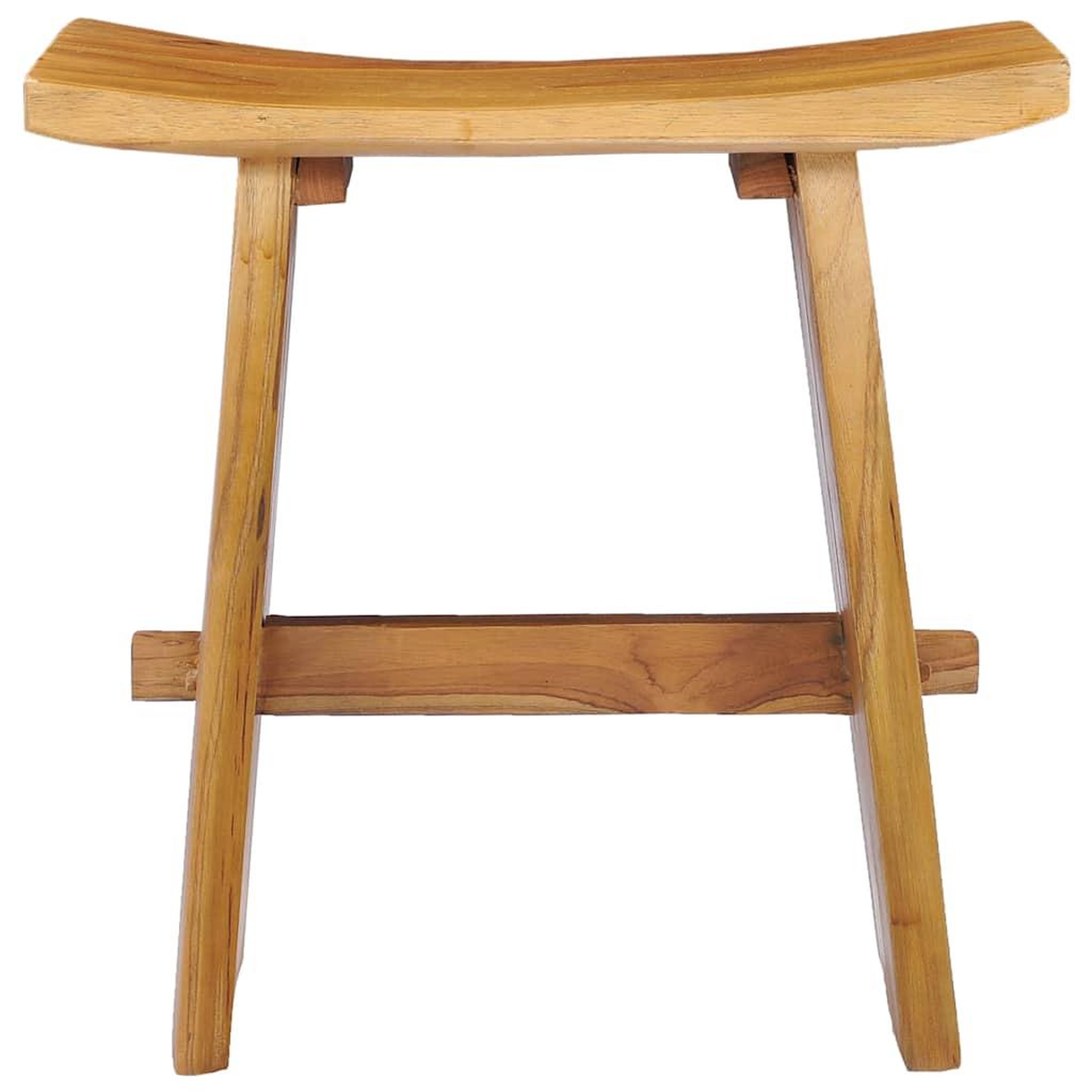 Voir la diapositive 2 : VIDAXL Tabouret bois de teck massif