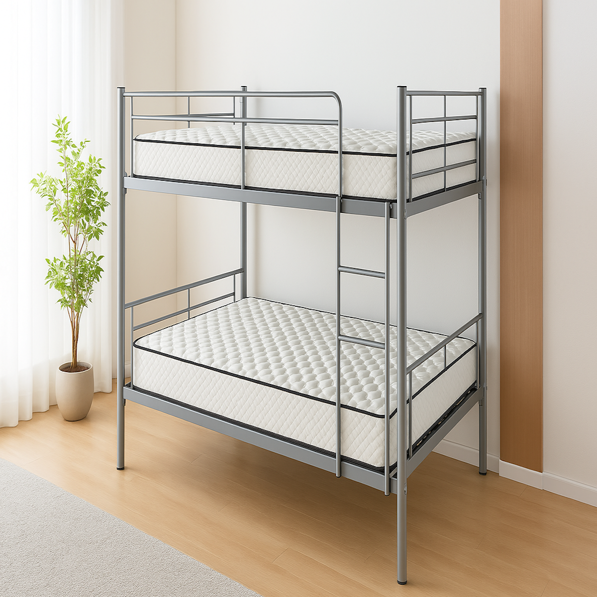 DAGOSTINO HOME Pack de 2 Matelas 90x190 | Spécial Lit Gigogne et Sommier Électrique  | Mousse HR Ferme, Soutien Parfait et Confort Optimal | Matelas 1 Place pour Adulte et Enfant | Indépendance du Couchage | Double Face (Été-Hiver) | Très Respirant | H15