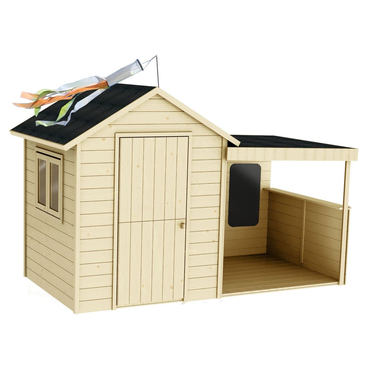 Soulet Cabane de jardin pour enfant - Bois - H162m - SARAH