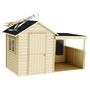Voir la diapositive 3 : Soulet Cabane de jardin pour enfant - Bois - H162m - SARAH