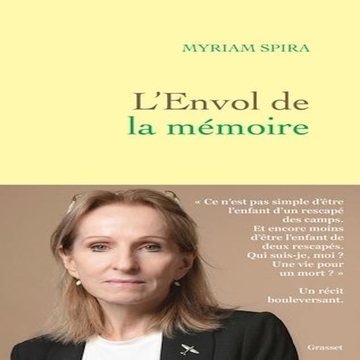 L'ENVOL DE LA MEMOIRE, Spira Myriam