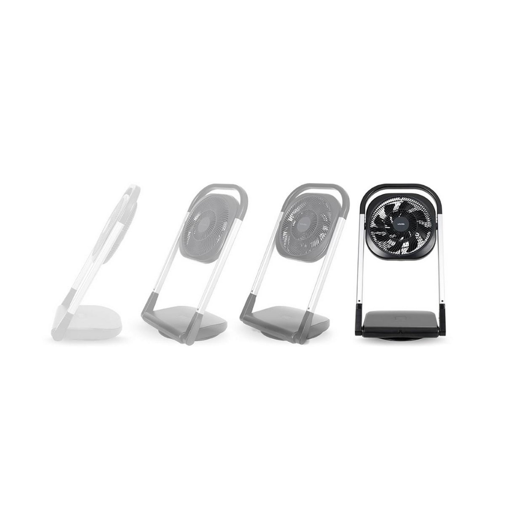 Voir la diapositive 2 : Scholtes Ventilateur sur pied 30cm pliable - SCPL700N