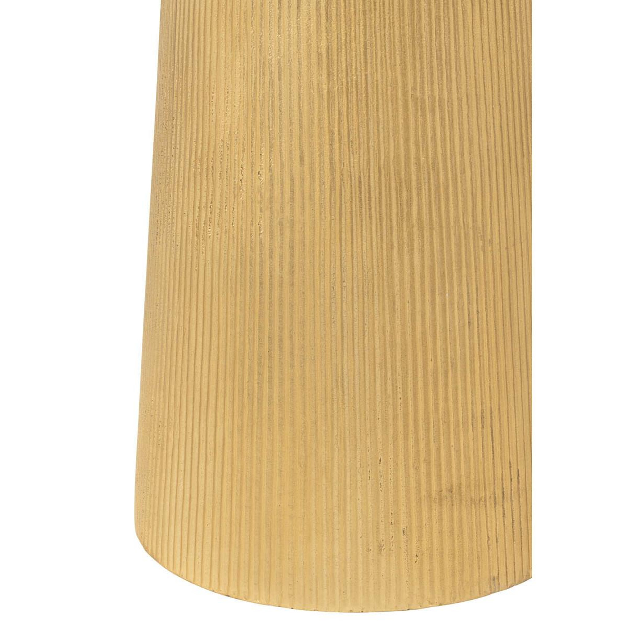 Voir la diapositive 3 : J-LINE Table d'Appoint Design  Louane  52cm Or