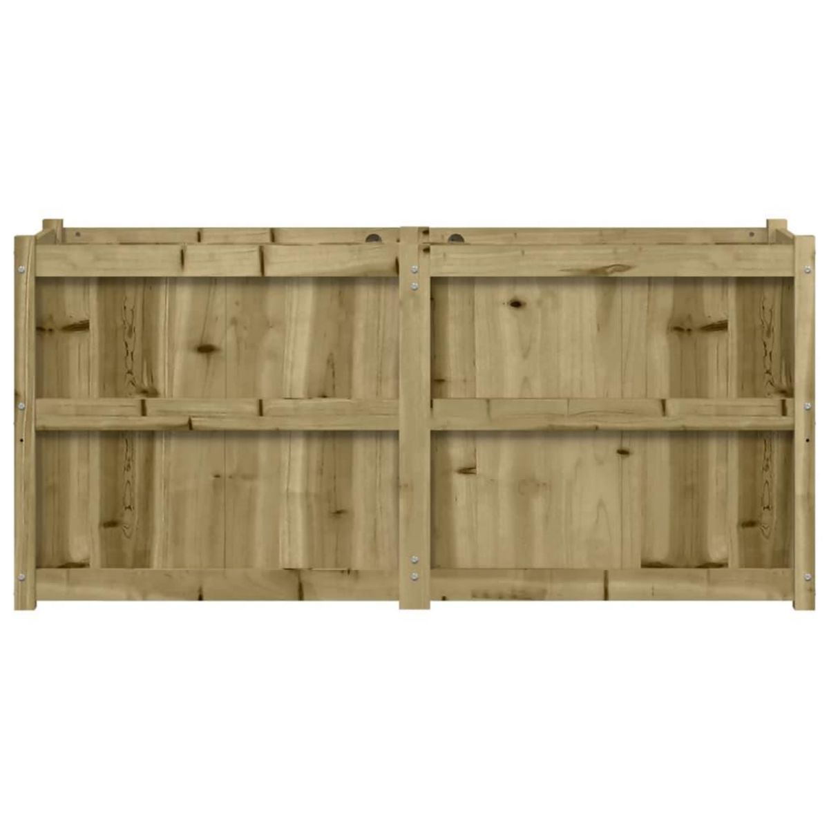 VIDAXL Jardiniere 150x50x70 cm bois de pin impregne