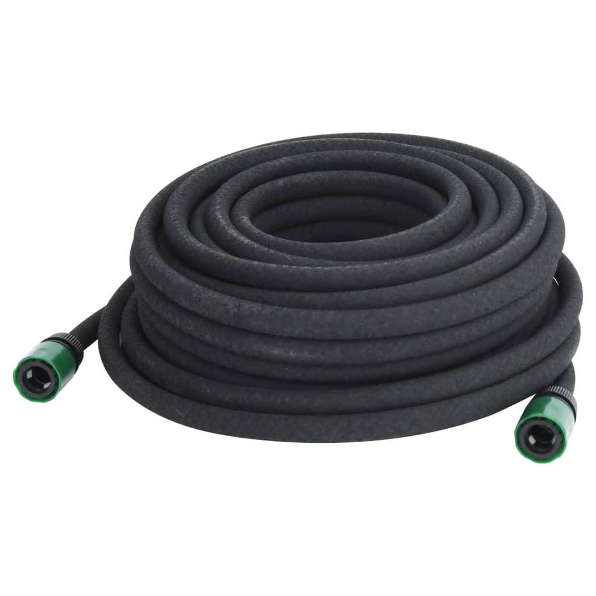 Voir la diapositive 2 : VIDAXL Tuyau d'arrosage de jardin noir 0,6  25 m caoutchouc