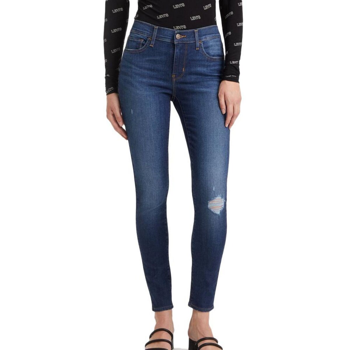 Jeans femme levis outlet pas cher