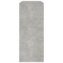 Voir la diapositive 4 : VIDAXL Bibliotheque/Separateur de piece Gris beton 80x30x72 cm